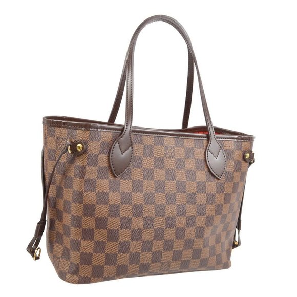 Louis Vuitton Damier Neverfull PM Tote Handbag